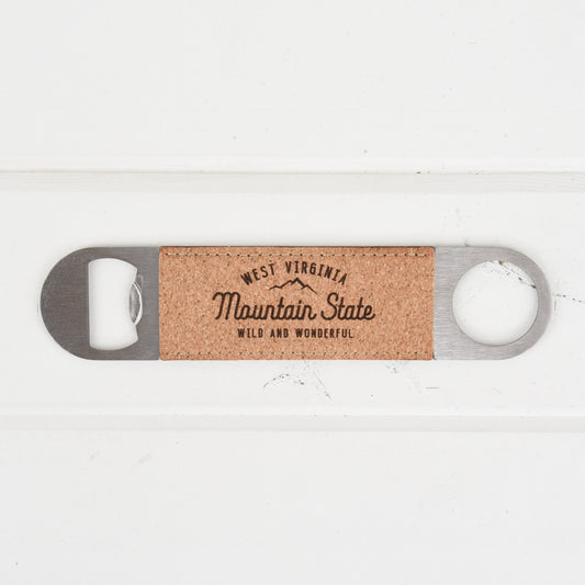 West Virginia Cork Bottle Openers