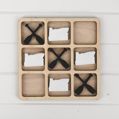 Oregon Tic Tac Toe Board