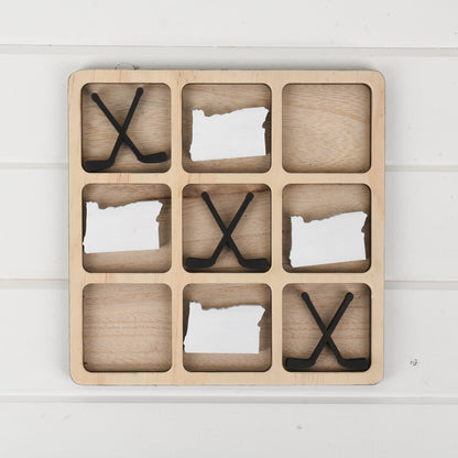 Oregon Tic Tac Toe Board