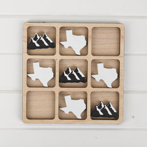 Texas Tic Tac Toe Board